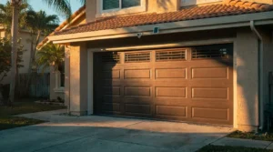 A Wood Garage Door in South Florida Is a Boat With Hinges