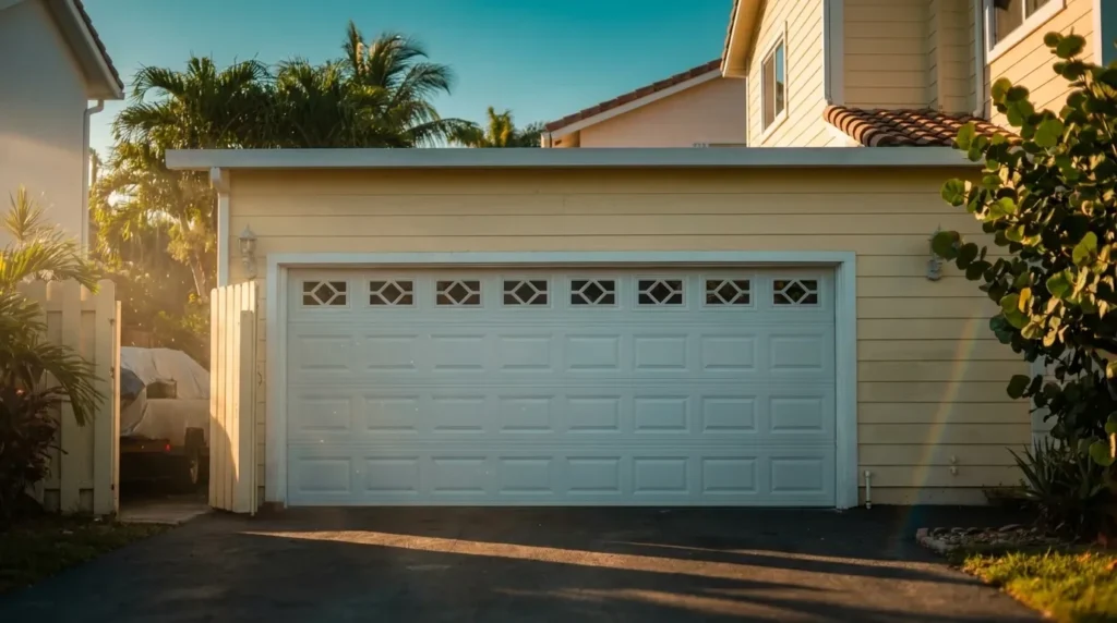 An Insulated Garage Door in Broward Is About the Wall, Not the Garage